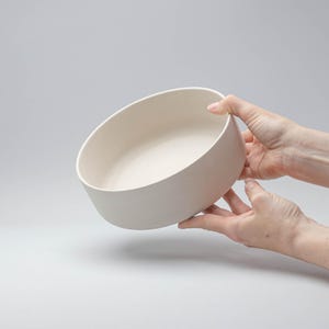 Medium size bowl slipcasting plaster mold, for decoration, fruits, salad, pasta, flakes, cookies, candy, snack,  dessert bowl. Bowl NG 009