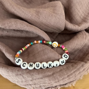 Personalizable bracelet schoolchild