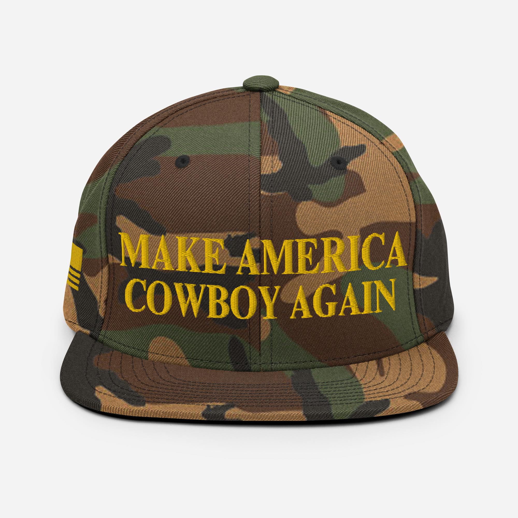 Make America Cowboy Again Hat: Embroidered - Etsy display picture 3