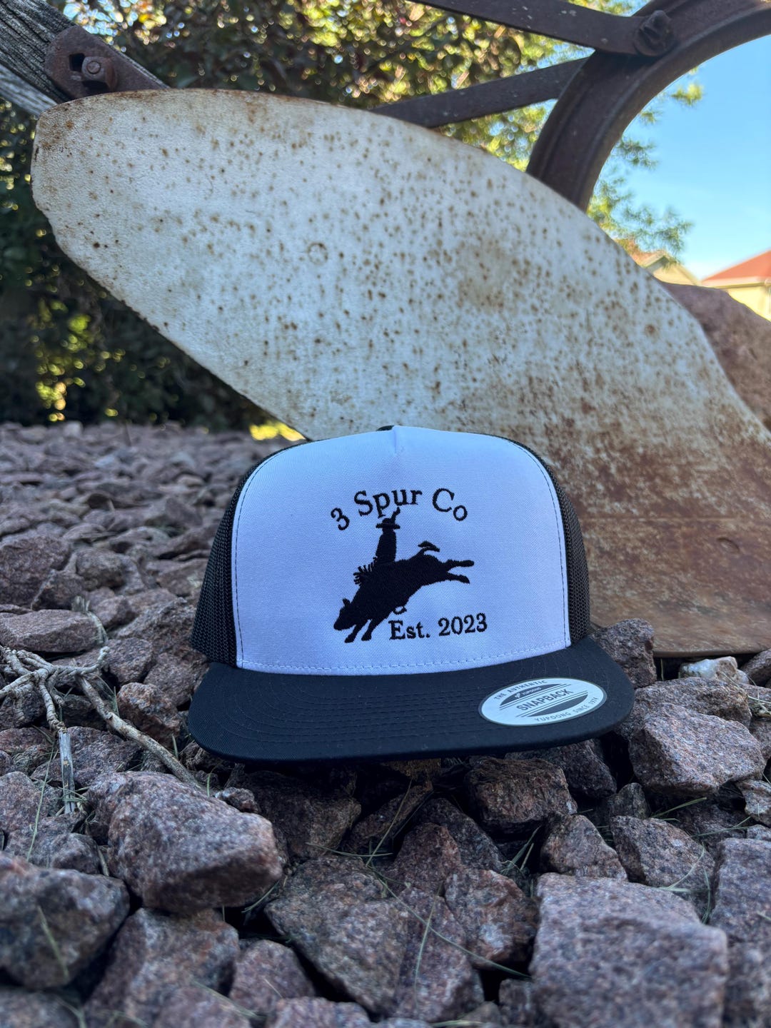 All-arounder Hat - Embroidered Bull Rider Edition - Etsy
