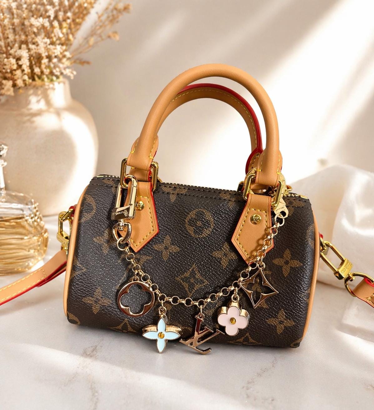 Louis Vuitton Keychain - Etsy