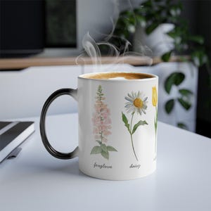 Foxtrot Delta Tango Heat Sensitive Color Changing Coffee Mug with Funny Secret Message, Political Liberal Activist Gift