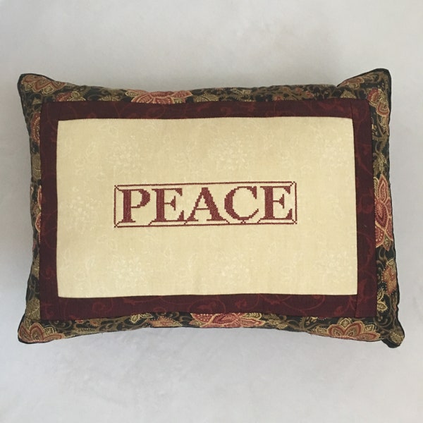 Black Paisley Pillow Etsy