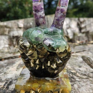 Powerful Hand Orgonite