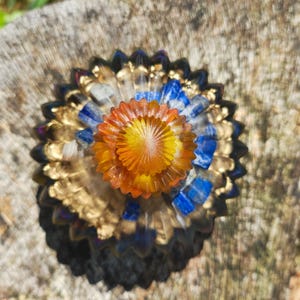 Tripple Bowl Orgonite