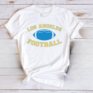 Los Angeles Chargers Football Shirt Chargers Football Crewneck Retro Chargers Shirt Gift for Chargers Football Fan Chargers Gift Game Day