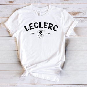 Charles Leclerc Racing Car Tshirt, Racing Shirt, Racing Tshirt, Charles Leclerc Shirt, Charles Leclerc Racing, Leclerc Racing Tshirt