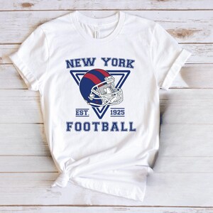 New York Giants Football Shirt Giants Football Crewneck Retro Giants Shirt Gift for Giants Football Fan New York Giants Gift Game Day