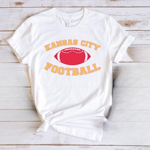 Kansas City Chiefs Football Shirt KC Chiefs Football Crewneck Retro Chiefs Shirt Gift for Chiefs Football Fan KC Chiefs Gift Game Day