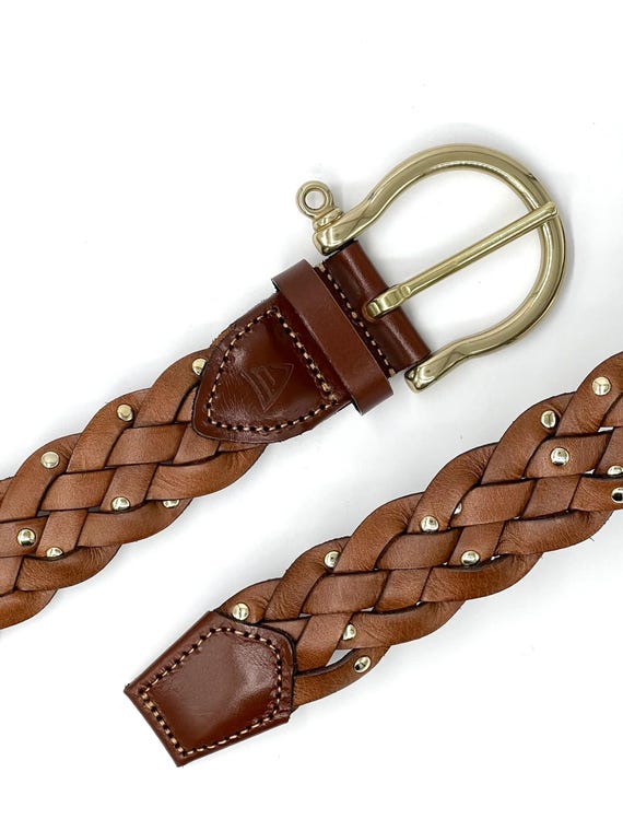 Chloe Authentic Vintage Dark Brown Leather Belt with Silver Hardware Chloe | Accessories | Chloe Authentic Vintage Dark Brown  main image 2