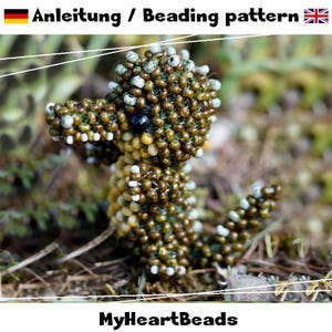 Crocodile - Instructions as an eBook (Beaded Animals) - German/English