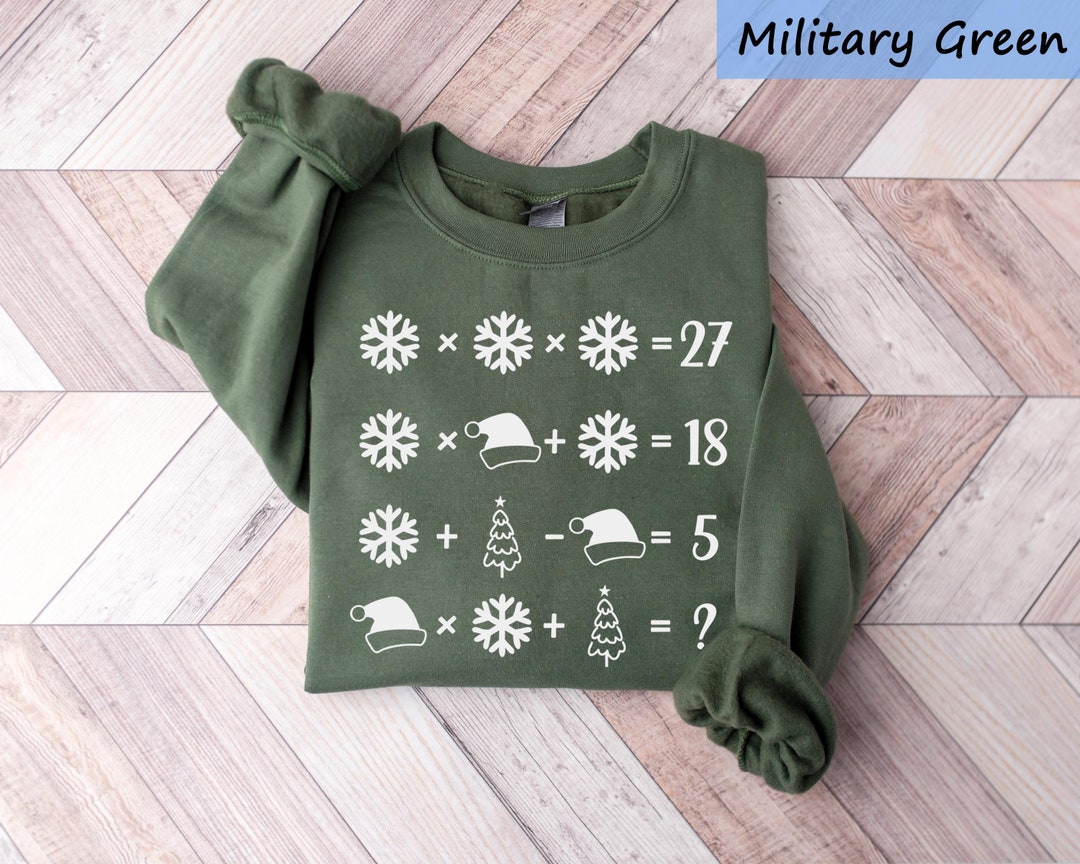 Math Sweaters Christmas Math Shirt, Math Teacher Christmas Sweatshirt, Math Lover ...