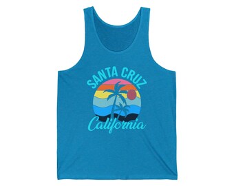 Débardeur unisexe en jersey Santa cruz