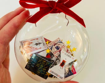 V.E. Schwab Book Ornament
