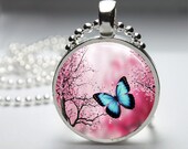 Butterfly Pendant Necklace