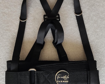 Hand Freestyle Pole Harness Gürtel für Eiskunstlauf und Rollschuhlaufen