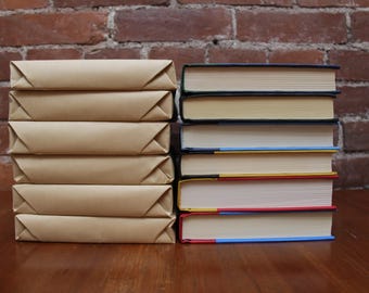 YA Book Advent Calendar | 12 Gently Used Novels, Recycled Paper