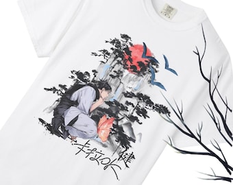 La maglietta del personaggio più malinconico I Maglietta per fan del JJK I Maglietta anime con arte giapponese