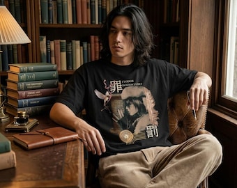 Dostojewskij Anime Shirt - Fyodor Buchkunst, Geschenk für BSD Fans