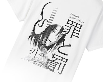 Fyodor Dostoevsky Shirt: Japanische Anime-Kunst