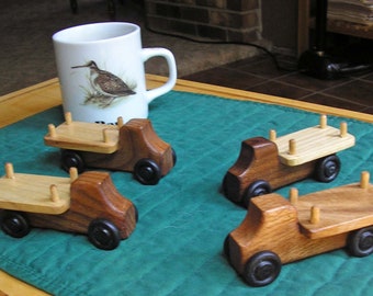 7/8 Peanut Trucks (wooden toy  truck)