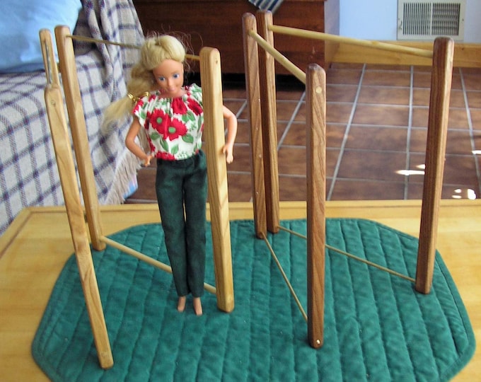 Barbie Folding Clothes Rack/display Rack Etsy