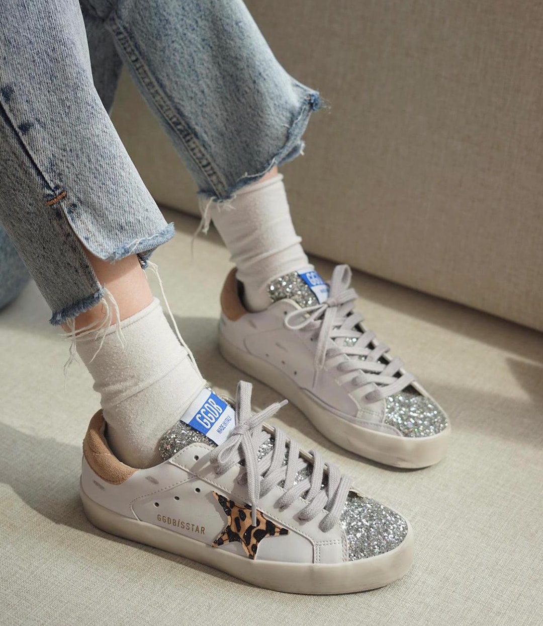 スニーカー GOLDEN  DELUXE BRAND SUPER-STAR SNEAKERS IN SMOOTH LEAT Super Star Sneakers - Golden Goose Deluxe Brand - Leather