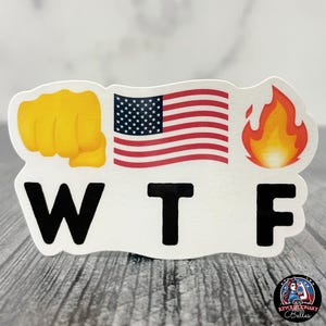Oops, Wrong Chat – National Security Sticker Yemen War Chat Emojis FDT Anti Trump Vinyl Sticker | Waterproof Laptop Sticker | Free Shipping