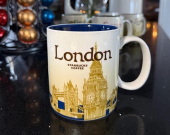 thumbnail image 2 of Starbucks You Are Here Collection Mug - 14oz Paris/London Global City - Beige, 2023 2 of 6