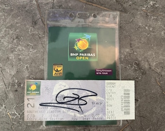 ラファエル・ナダル - 本物の直筆サイン入り写真サイン、COA付き