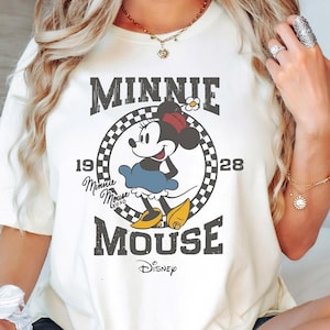 Retro Minnie Mouse Shirt, Disney Vacation Shirt, Vintage Minnie Shirt, Disneyland Minnie Shirt, Magic Kingdom Shirt, Classic Minnie Tee