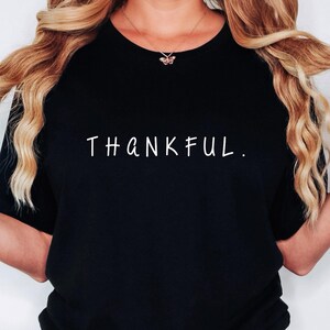Thankful Shirt Comfort Colors®, Thanksgiving Sweatshirt, Cute Fall Crewneck, Fall Shirt, Religious Gift Idea, Autumn Tees, Retro Fall Season