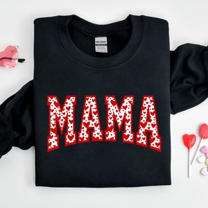Mama Valentines Heart Valentines Day Shirt,Valentines Day Shirts For Woman,Latte Valentine Shirt,Valentines Mom Gift,Valentines Day Gift
