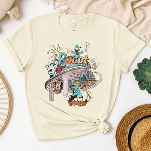 Comfort Colors Disney Epcot Shirt, Vintage Epcot 1982 Shirt, Mickey And Friends, Vintage Disney Shirt, Disney Trip Matching Shirt