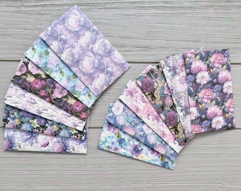 Set of 12 Assorted Pattern Mini Envelope / 7cm x 12cm / Vintage Classic floral Themed handmade Envelope / Scrapbooking / Gift Idea