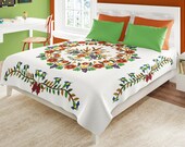 Floral Medallion Light Applique 142