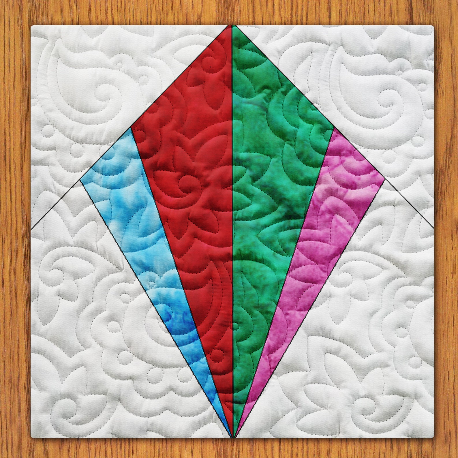 Flying Kite Quilt Block PDF Pattern With Video Tutorial 16 Etsy