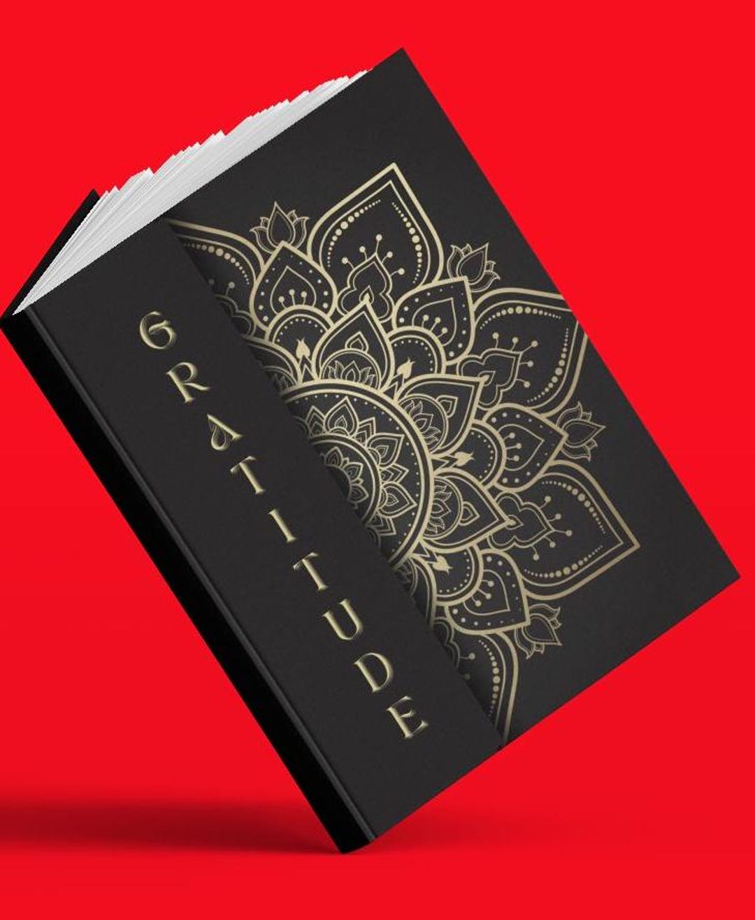 Elegant Gratitude Journal With Hardcover and Lined Pages. Gratitude ...