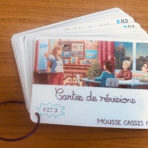 KIT 3 - 331 verbes du 3e groupe (Vocabulaire) en 21 cartes (FLE)