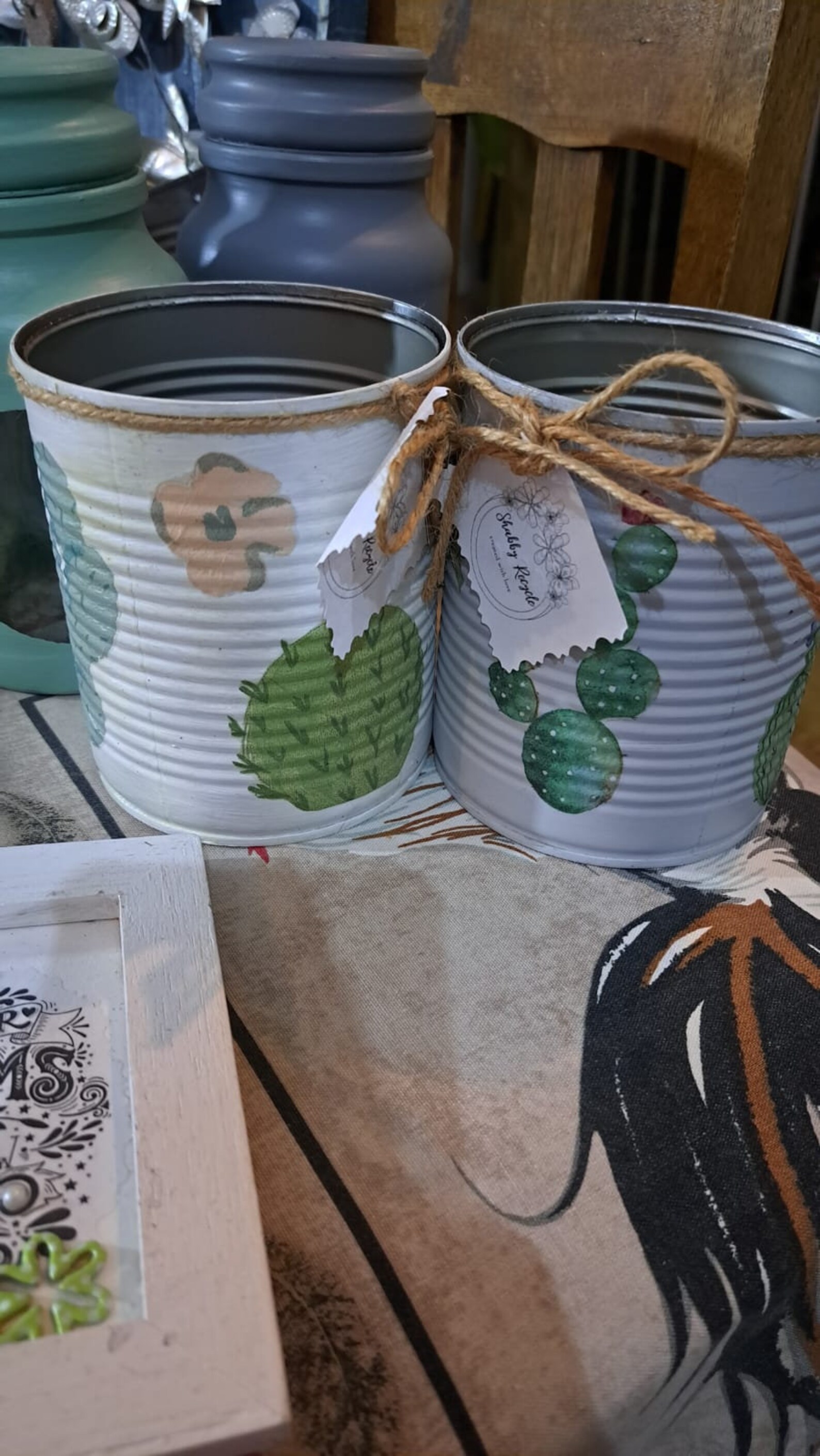 Tin Pot Tin Plant Pot - Etsy