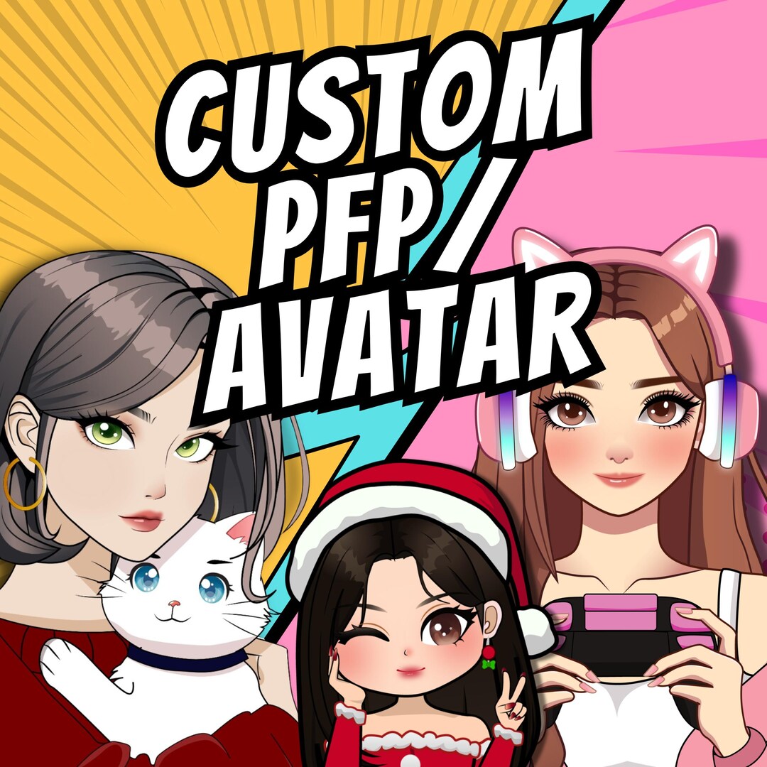 Custom Pfp/avatar Commission Open Custom PFP Custom Avatar Anime PFP ...