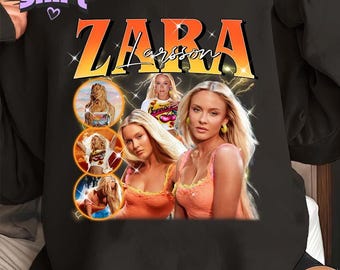 Zara Larsson retro shirt, Zara Larsson Sparkle Date Tour 2025 T-shirts, Zara Larsson 90s Bootleg Shirt, Zara Larsson cadeau voor fan