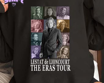 Lestat De Lioncourt Eras Tour Shirt, Anne Rice Novels, Lestat De Lioncourt tee, Vampire Romance, Fantasy Reader Shirt