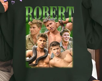 Robert Irwin Bootleg Shirt, Zoo Lover Gift, Nature Inspired T-shirt, Animal Lover Gift T-shirt, Wildlife Conservation Tee