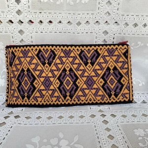 Authentic Mexican Coin Purse / Long Pouch