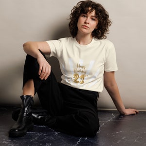 Blusa colorida para aniversário de 21 anos - Traje perfeito para festa