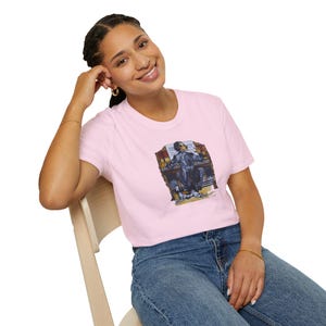 Pianist Dog T-Shirt | Unisex Cotton Tee | Hand-Designed Art | Unique Gift for Music & Animal Lovers | Stylish Fashion image 6