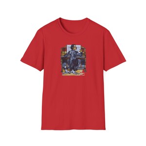 Pianist Dog T-Shirt | Unisex Cotton Tee | Hand-Designed Art | Unique Gift for Music & Animal Lovers | Stylish Fashion image 8