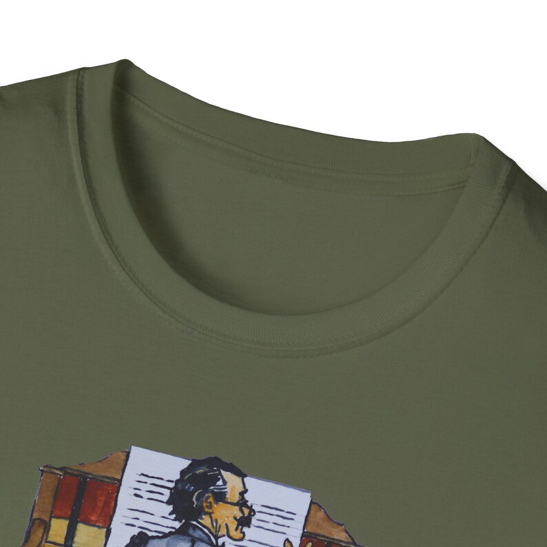Pianist Dog T-Shirt | Unisex Cotton Tee | Hand-Designed Art | Unique Gift for Music & Animal Lovers | Stylish Fashion image 10
