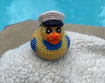 Blinged Rubber Duck - Medium